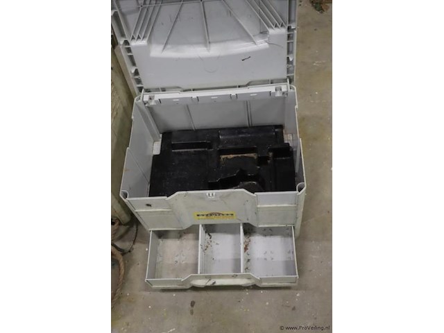 Partij diversen o.a. fischer mobibox gereedschapsbak 60524 - afbeelding 6 van  17
