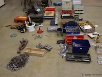Partij diversen o.a. fischer mobibox gereedschapsbak 60524 - afbeelding 1 van  17
