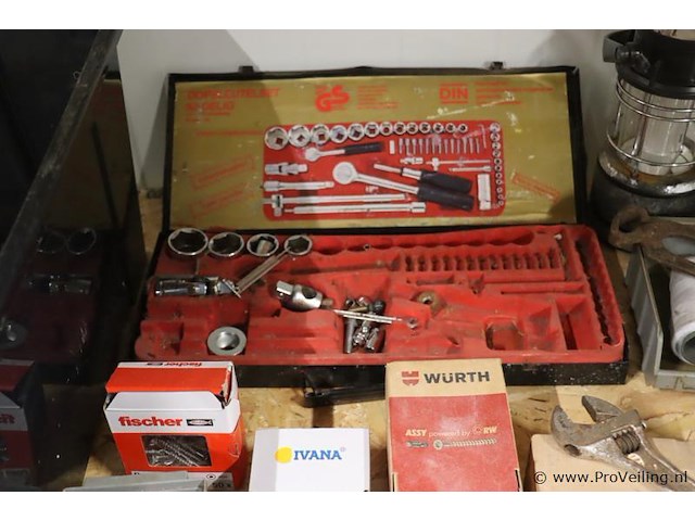Partij diversen o.a. handgereedschap & bevestigingsmaterialen - afbeelding 3 van  6