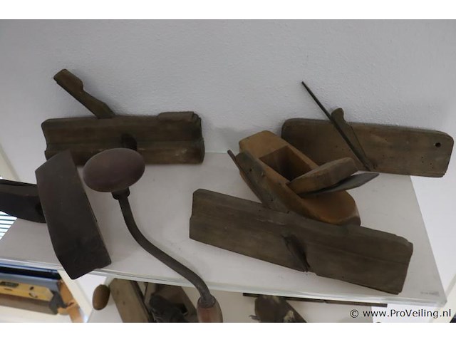 Partij diversen o.a. houten handschaaf - afbeelding 4 van  11