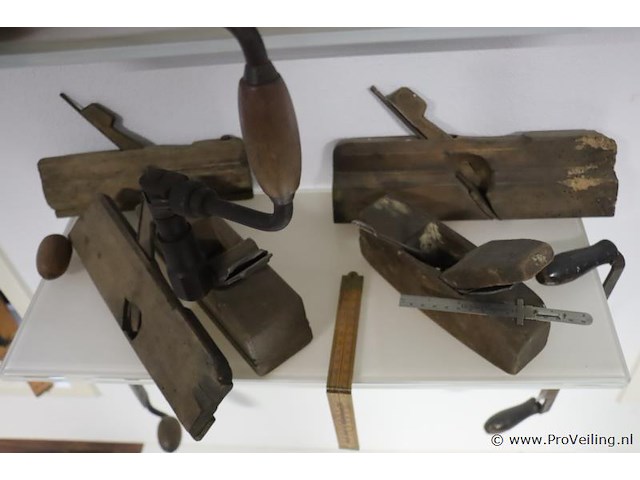 Partij diversen o.a. houten handschaaf - afbeelding 8 van  11