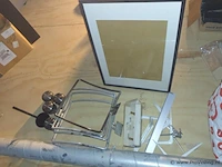 Partij diversen o.a. ikea ribba fotolijst met passe-partout