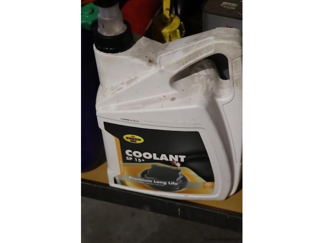 Partij diversen o.a. kroon oil coolannt sp 15+, nielsen glue remover & koelvloeistof - afbeelding 4 van  9