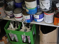 Partij diversen o.a. metzger snelcement, toupret stopverf, multicleaner, ammoniak oplossing, easy-wax r & bostik zwaluw beglazingskit hybriseal 2ps - afbeelding 6 van  16