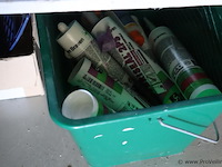 Partij diversen o.a. metzger snelcement, toupret stopverf, multicleaner, ammoniak oplossing, easy-wax r & bostik zwaluw beglazingskit hybriseal 2ps - afbeelding 8 van  16