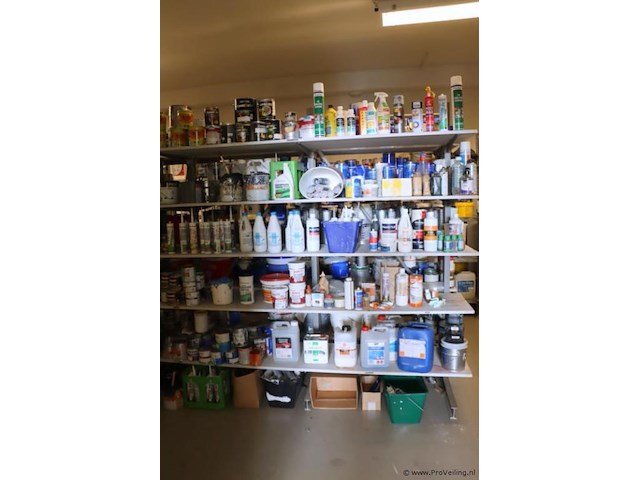 Partij diversen o.a. metzger snelcement, toupret stopverf, multicleaner, ammoniak oplossing, easy-wax r & bostik zwaluw beglazingskit hybriseal 2ps - afbeelding 1 van  16
