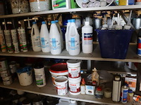 Partij diversen o.a. metzger snelcement, toupret stopverf, multicleaner, ammoniak oplossing, easy-wax r & bostik zwaluw beglazingskit hybriseal 2ps - afbeelding 13 van  16