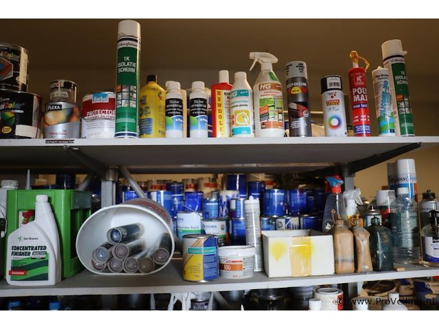 Partij diversen o.a. metzger snelcement, toupret stopverf, multicleaner, ammoniak oplossing, easy-wax r & bostik zwaluw beglazingskit hybriseal 2ps - afbeelding 11 van  16