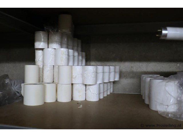 Partij diversen o.a. serveer dienbladen, borden & kassarollen - afbeelding 6 van  7