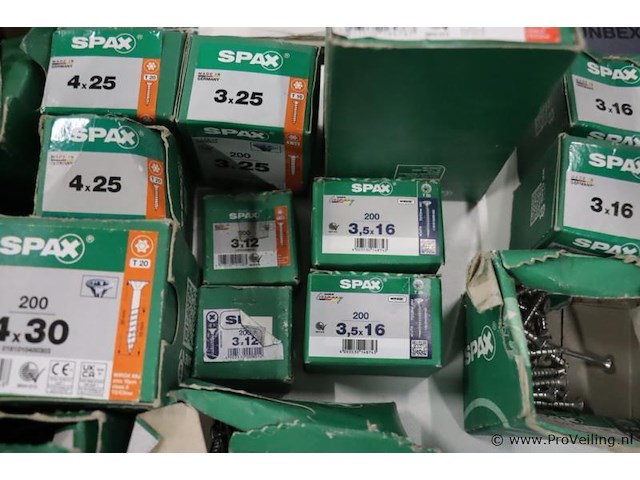 Partij diversen o.a. sloten, fisher pluggen & spax houtschroef 4x30 - afbeelding 9 van  9