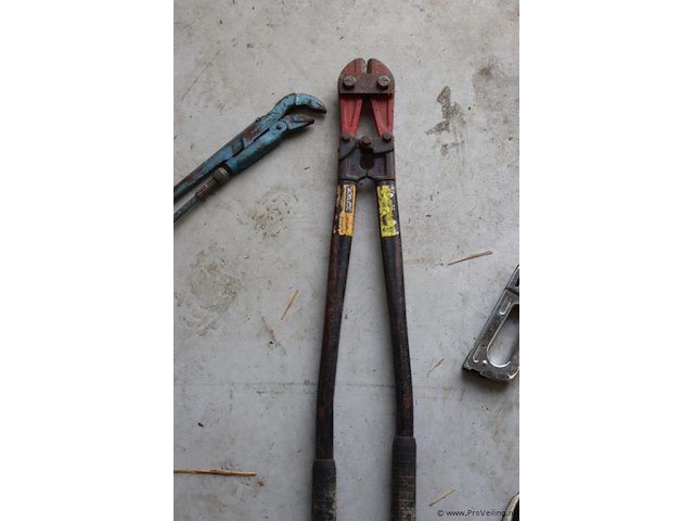 Partij diversen o.a. stanley rolmaat, nietmachine & tangen - afbeelding 5 van  6