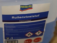 Partij diversen o.a. techno gedemineraliseerd water demi, kroon oil koelvloeistof & fairline ruitenvloeistof - afbeelding 5 van  6