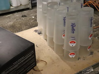 Partij diversen o.a. texels bierglas, glazen potjes, amstel radler glazen, wijn & borrelglazen - afbeelding 11 van  11