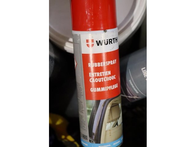 Partij diversen o.a. tuinslanghouders & wurth rubberspray - afbeelding 5 van  10