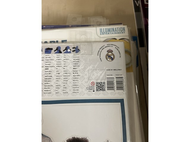 Partij diversen w.o. muurdecoratie en stickers - afbeelding 5 van  8