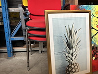 Partij diversen w.o. wanddecoratie, meubels - afbeelding 3 van  8