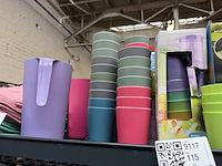 Partij diversen w.o. woonaccessoires, bekers - afbeelding 5 van  7