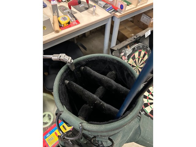 Partij diversen w.o. woonaccessoires en golftas - afbeelding 10 van  11