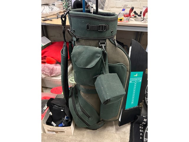Partij diversen w.o. woonaccessoires en golftas - afbeelding 8 van  11