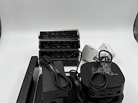 Partij dockingstations, mini pc & netwerk accessoires, o.a. targus, hp, microsoft, minix, zwart/grijs, 2018-2021 - afbeelding 1 van  8