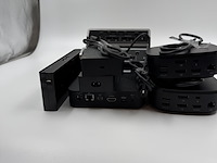 Partij dockingstations, mini pc & netwerk accessoires, o.a. targus, hp, microsoft, minix, zwart/grijs, 2018-2021 - afbeelding 6 van  8