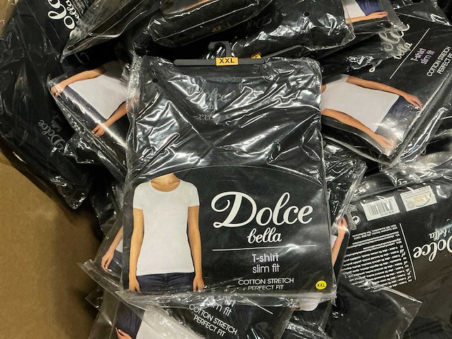 Partij dolce bella dames t-shirts slim fit (645x) - afbeelding 4 van  9