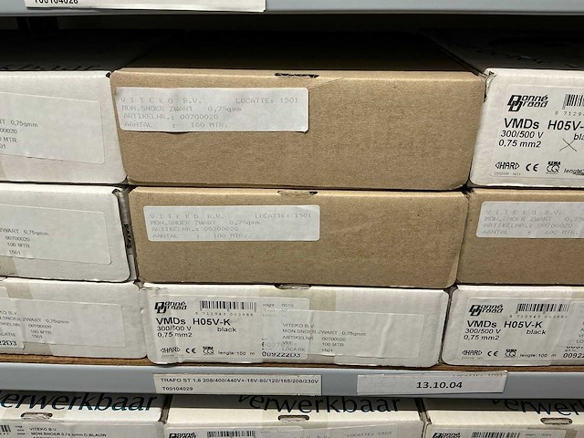 Partij donne divers installatiedraad (25x) - afbeelding 1 van  6