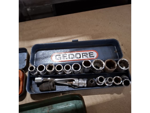 Partij doppe sets en losse doppen, o.a. gedore - afbeelding 2 van  14