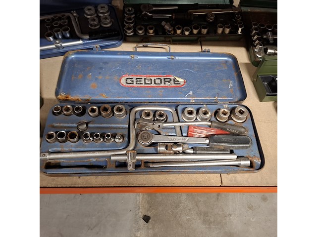Partij doppe sets en losse doppen, o.a. gedore - afbeelding 8 van  14