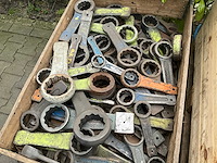 Partij doppen & ring / steek sleutels div. steek - afbeelding 4 van  18