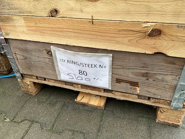 Partij doppen & ring / steek sleutels div. steek - afbeelding 10 van  18