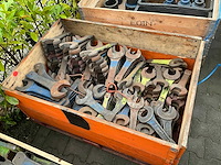 Partij doppen & ring / steek sleutels div. steek - afbeelding 14 van  18