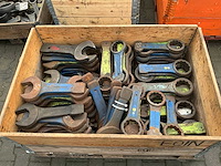 Partij doppen & ring / steek sleutels div. steek - afbeelding 18 van  18