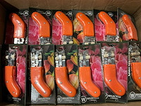 Partij dornlos rozen-ontdoorner 80es roestvrij rood 20cm (54x) - afbeelding 1 van  3