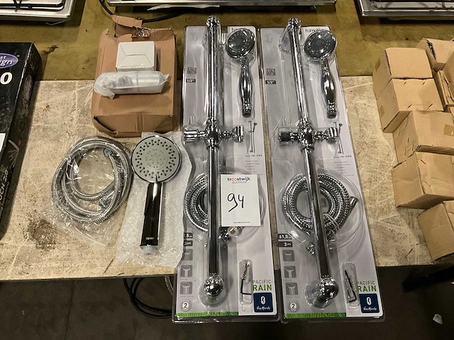 Partij douche garnituur - afbeelding 1 van  6