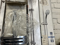 Partij douchesets en badkameraccessoires, w.o. hansgrohe, ideal, scheffer - afbeelding 4 van  9