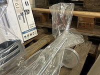 Partij douchesets en badkameraccessoires, w.o. hansgrohe, ideal, scheffer - afbeelding 5 van  9