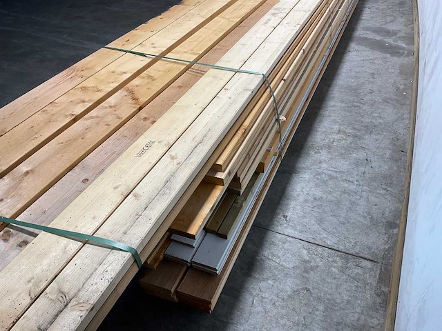 Partij douglas -en vurenhout diverse maten - afbeelding 4 van  12