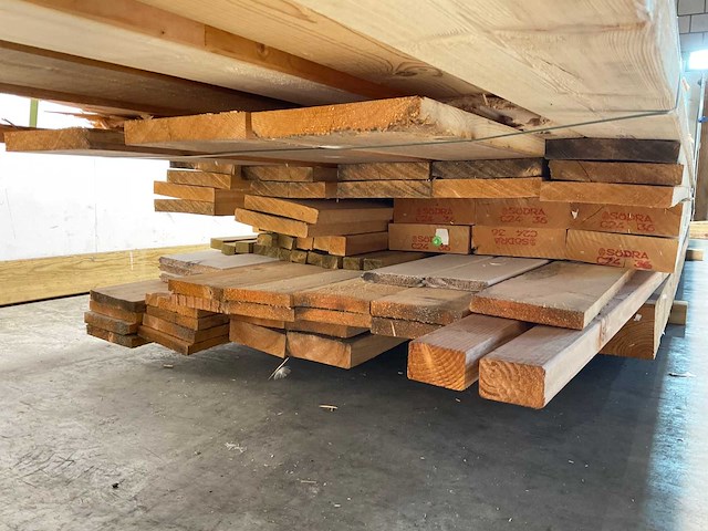 Partij douglas -en vurenhout diverse maten - afbeelding 6 van  12