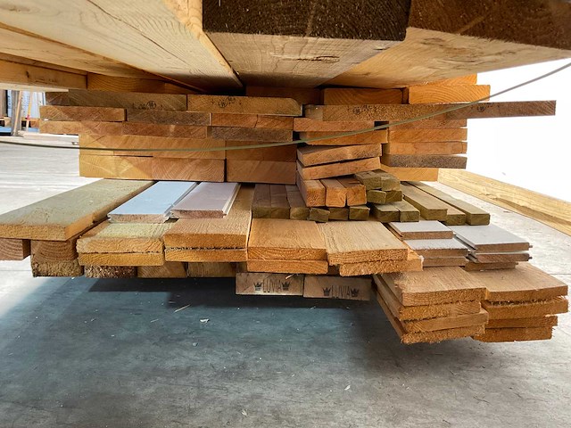 Partij douglas -en vurenhout diverse maten - afbeelding 7 van  12