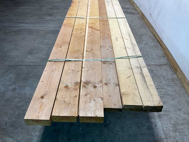 Partij douglas -en vurenhout diverse maten - afbeelding 2 van  12
