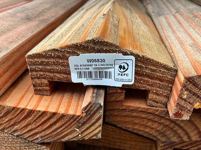 Partij douglas afdekhout 180 cm - afbeelding 6 van  6