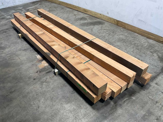 Partij douglas balken - 240-300 cm - afbeelding 5 van  10