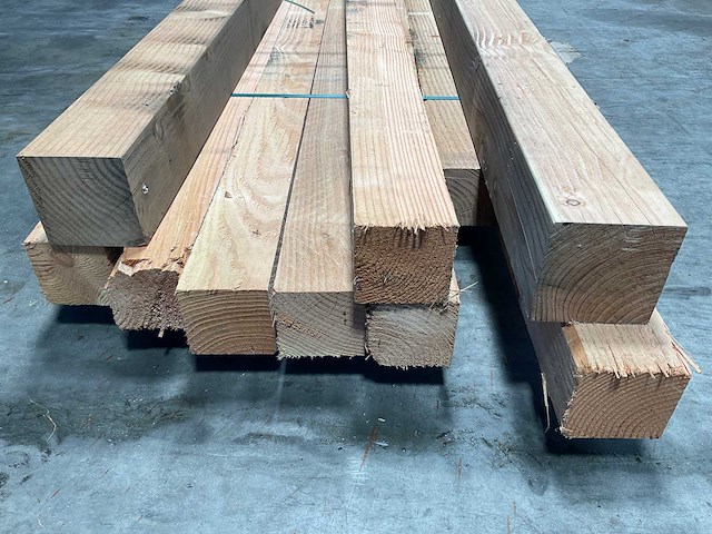 Partij douglas balken - 240-300 cm - afbeelding 3 van  10