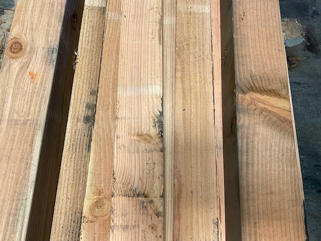 Partij douglas balken - 240-300 cm - afbeelding 4 van  10