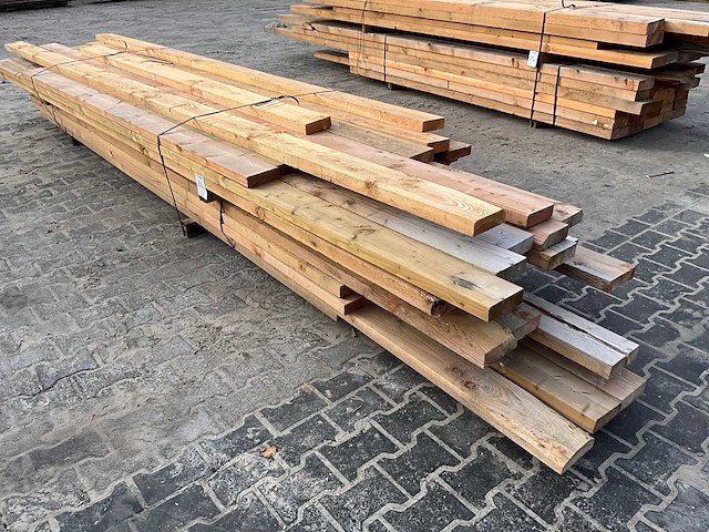 Partij douglas balken 4.5x16 cm (50x) - afbeelding 1 van  4