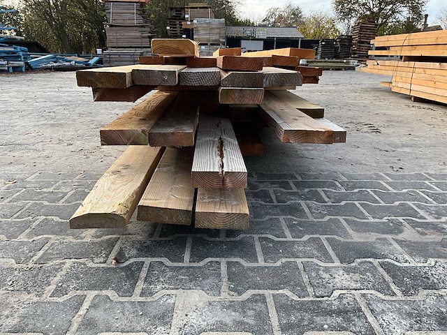 Partij douglas balken 4.5x16 cm (50x) - afbeelding 4 van  4