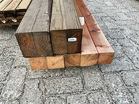 Partij douglas balken en afdeklatten - afbeelding 4 van  6