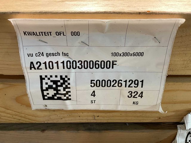 Partij douglas en vurenhout 500-750 cm - afbeelding 4 van  13