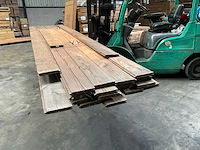 Partij douglas planken - 180-500x18x2,8 cm - afbeelding 1 van  13